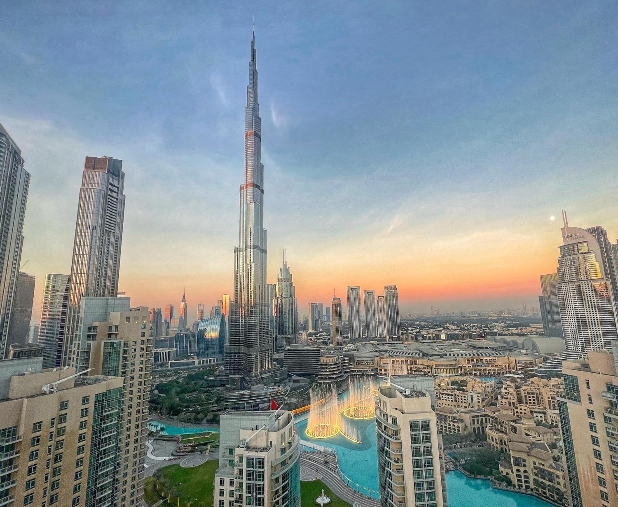 Prestige Living 2Br With Full Burj Khalifa And Fountain View By Auberge Ντουμπάι Εξωτερικό φωτογραφία