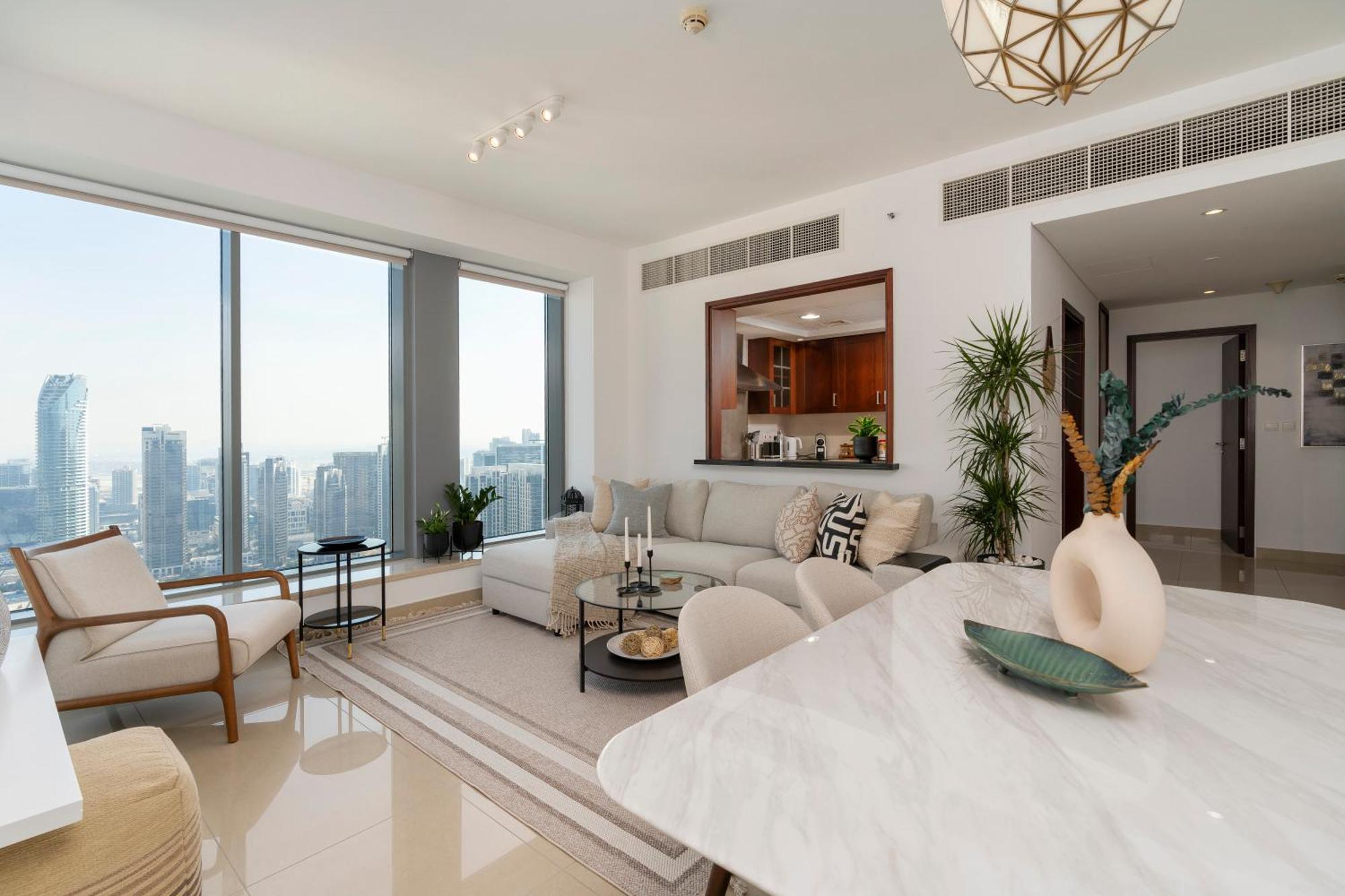 Prestige Living 2Br With Full Burj Khalifa And Fountain View By Auberge Ντουμπάι Εξωτερικό φωτογραφία