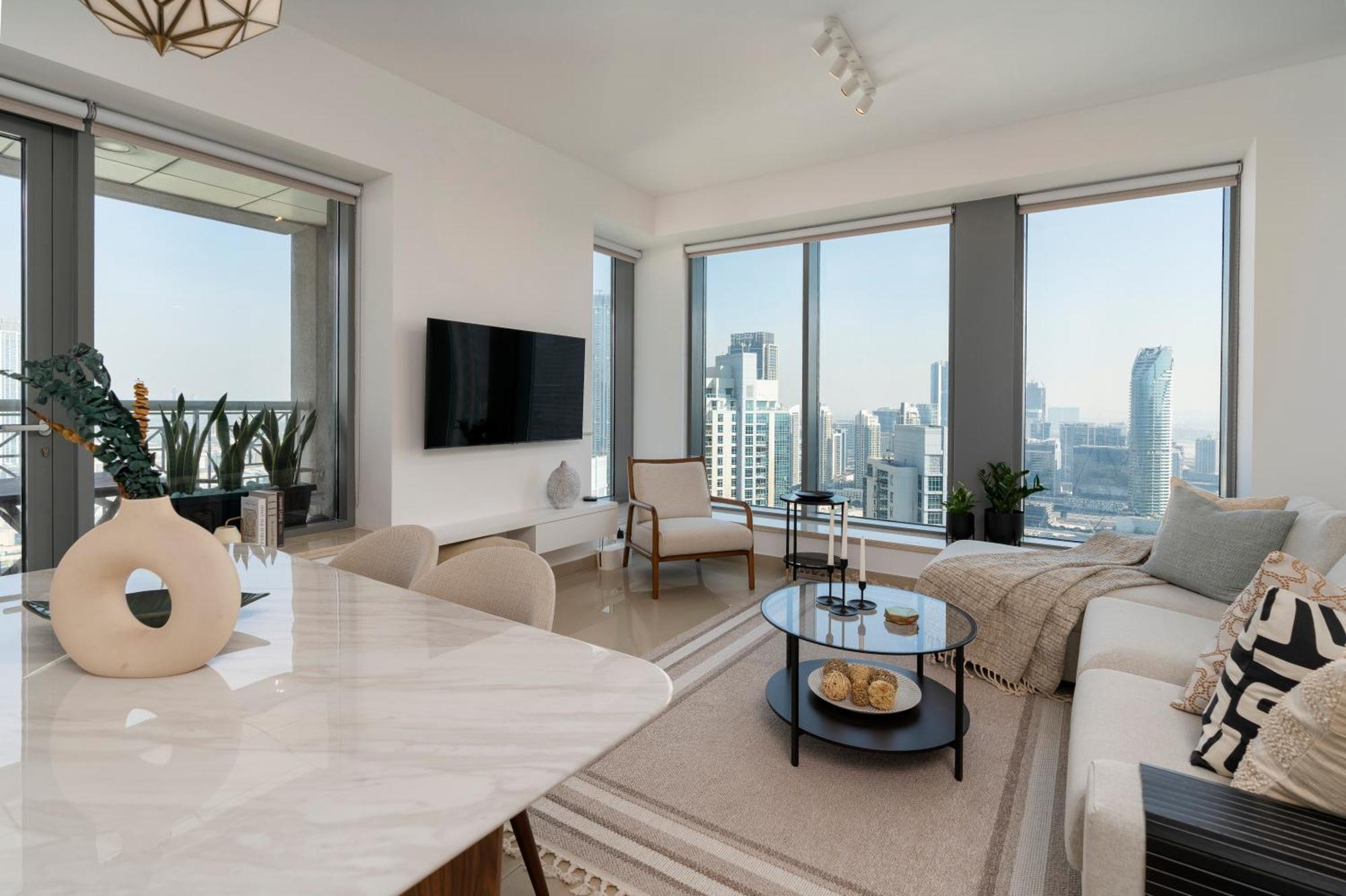 Prestige Living 2Br With Full Burj Khalifa And Fountain View By Auberge Ντουμπάι Εξωτερικό φωτογραφία
